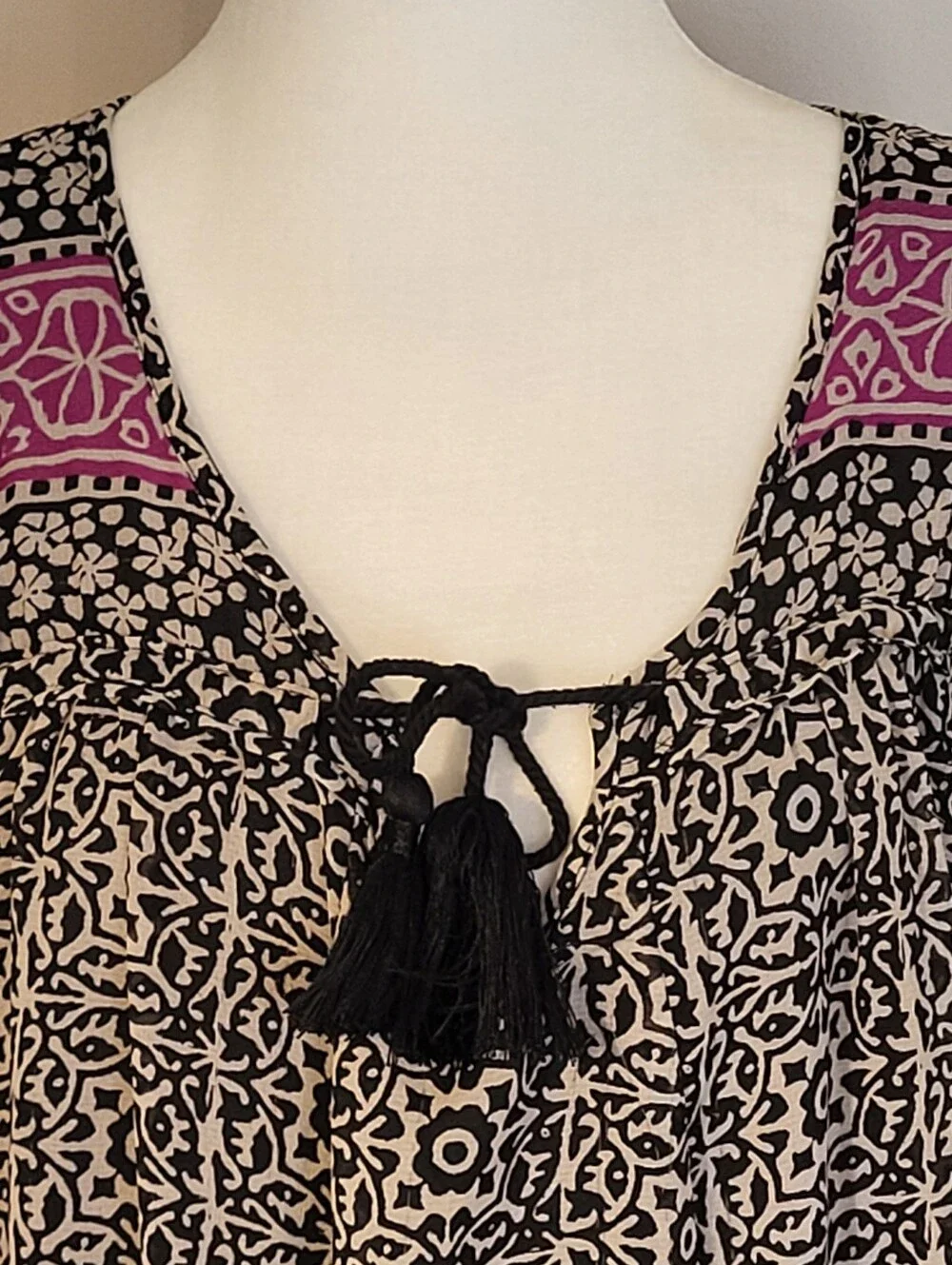 Free People Penny Lane Boho Chiffon Babydoll Dress XS Pockets Lined